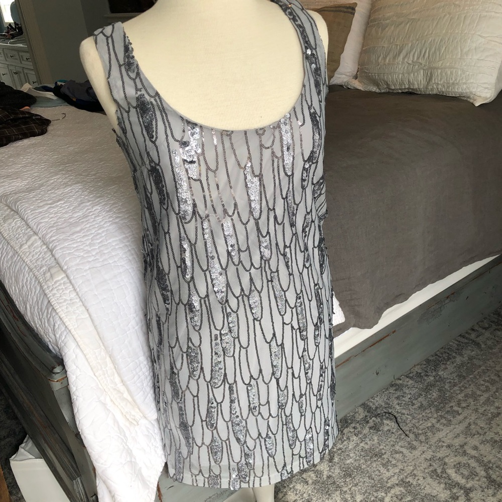 5|48 sequin tank dress